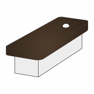 Ayurvedaliegenbezug (mit Loch) Superstretch-Frottee für 190–200 x 90–100 cm Liegen