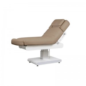 LEUS SPA-Liege 3 Motoren, PU, verstellbar, LED-Sockel