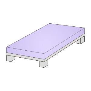 Matratzenbezug Maxi Frottee – 200 x 100–140 cm, Spannbezug waschbar 90 °C