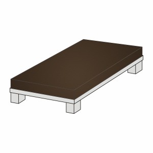 Matratzenbezug Medium Frottee – 200 x 70–100 cm, Spannbezug waschbar 90 °C