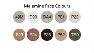 Hängende Möbel Wandregal Melamin, 10 Oberflächen, moderne Klappenentür NAT 1350 AIR