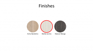 Cube Rezeption Empfangstresen glänzendes weißes Melamin flexibler Aufbau