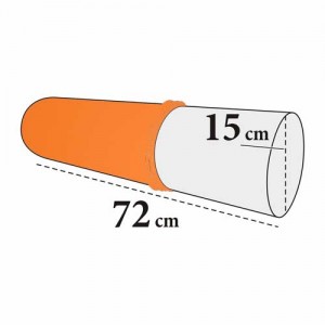 Bezug für Knierolle Maxi – Frottee, 100% Baumwolle, waschbar, für 15×72 cm Rollen