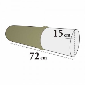 Bezug für Knierolle Maxi – Frottee, 100% Baumwolle, waschbar, für 15×72 cm Rollen