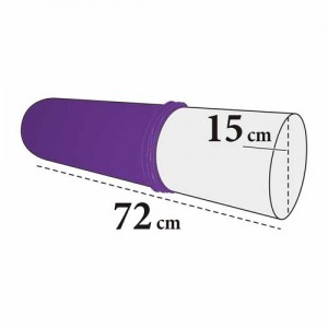Bezug für Knierolle Maxi – Frottee, 100% Baumwolle, waschbar, für 15×72 cm Rollen