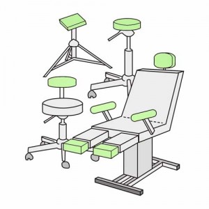 Hockerbezug Mini – Velour, 100% Baumwolle, waschbar, für kleine Hocker & Fußteile