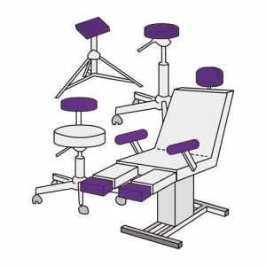 Hockerbezug Mini – Velour, 100% Baumwolle, waschbar, für kleine Hocker & Fußteile