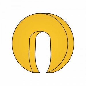 Kopfringbezug Hörnchen – Velour, 100% Baumwolle, waschbar, für Massageliegen