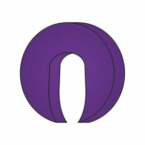 Kopfringbezug Hörnchen – Velour, 100% Baumwolle, waschbar, für Massageliegen