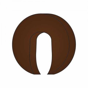 Kopfringbezug Hörnchen – Velour, 100% Baumwolle, waschbar, für Massageliegen