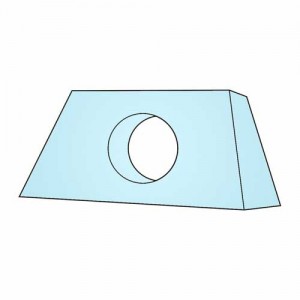 Kopfteilbezug Maxi – Velour, 100% Baumwolle, mit Nasenloch & Halsschal, waschbar