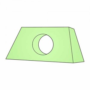 Kopfteilbezug Maxi – Velour, 100% Baumwolle, mit Nasenloch & Halsschal, waschbar