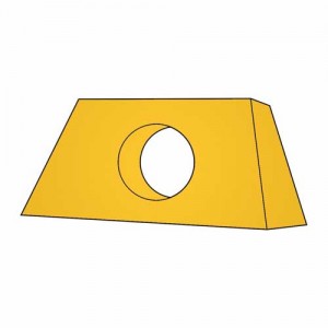 Kopfteilbezug Maxi – Velour, 100% Baumwolle, mit Nasenloch & Halsschal, waschbar