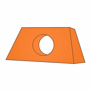 Kopfteilbezug Maxi – Velour, 100% Baumwolle, mit Nasenloch & Halsschal, waschbar