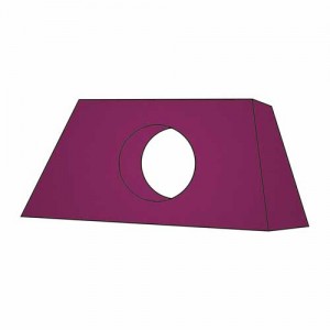 Kopfteilbezug Maxi – Velour, 100% Baumwolle, mit Nasenloch & Halsschal, waschbar