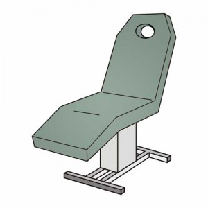 Kosmetikliegenbezug mit Loch – Frottee Spannbezug 175–195 cm waschbar 90 °C