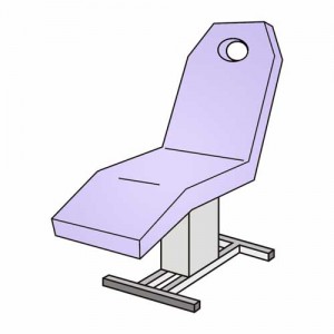 Kosmetikliegenbezug mit Loch – Frottee Spannbezug 175–195 cm waschbar 90 °C