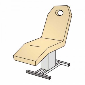 Kosmetikliegenbezug mit Loch – Frottee Spannbezug 175–195 cm waschbar 90 °C
