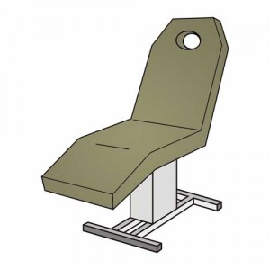 Kosmetikliegenbezug mit Loch – Frottee Spannbezug 175–195 cm waschbar 90 °C