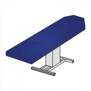 Massageliegenbezug ohne Loch – Frottee Spannbezug 175–195 cm, waschbar 90 °C