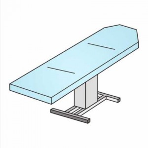 Massageliegenbezug ohne Loch – Frottee Spannbezug 175–195 cm, waschbar 90 °C