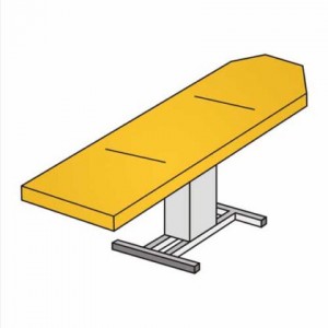 Massageliegenbezug ohne Loch – Frottee Spannbezug 175–195 cm, waschbar 90 °C