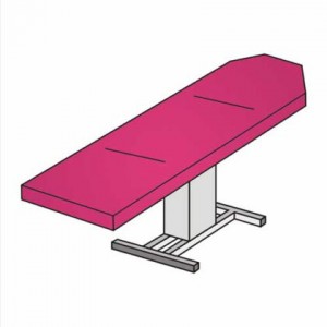 Massageliegenbezug ohne Loch – Frottee Spannbezug 175–195 cm, waschbar 90 °C