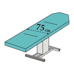 Massageliegenbezug ohne Loch – öl- & wasserresistent, Frottee, 175–195×50–70 cm