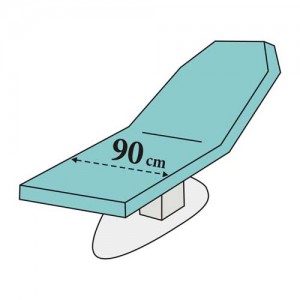 Wellnessliegenbezug ohne Loch – öl- & wasserresistent, Frottee, 180–205×70–90 cm