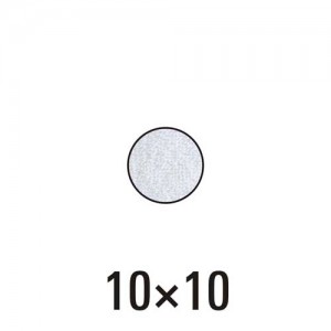 Profi Abreinigungstuch Paddy 10er-Set – Ø10 cm, 500 g/m², superflauschig, Hotelqualität