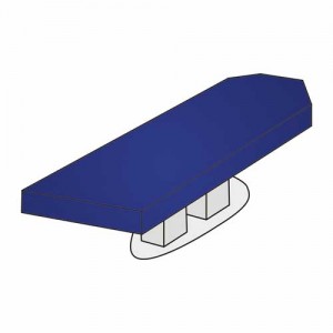 SPA-Liegenbezug ohne Loch – Frottee Spannbezug 185–215 cm, waschbar 90 °C