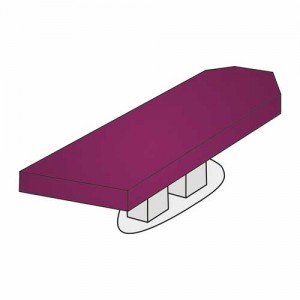 SPA-Liegenbezug ohne Loch – Frottee Spannbezug 185–215 cm, waschbar 90 °C