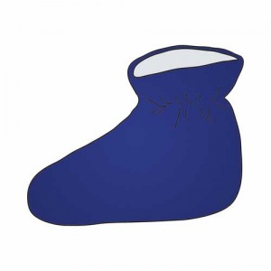 Studio-Fuß-Pack – 2 dick gefütterte Fußli, weich, komfortabel, für Studio & Wellness