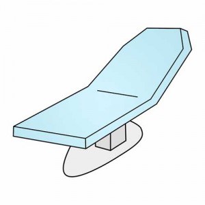 Wellnessliegenbezug ohne Loch – Frottee Spannbezug 180–205 cm, waschbar 90 °C