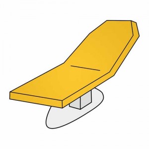 Wellnessliegenbezug ohne Loch – Frottee Spannbezug 180–205 cm, waschbar 90 °C