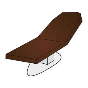 Wellnessliegenbezug ohne Loch – Frottee Spannbezug 180–205 cm, waschbar 90 °C